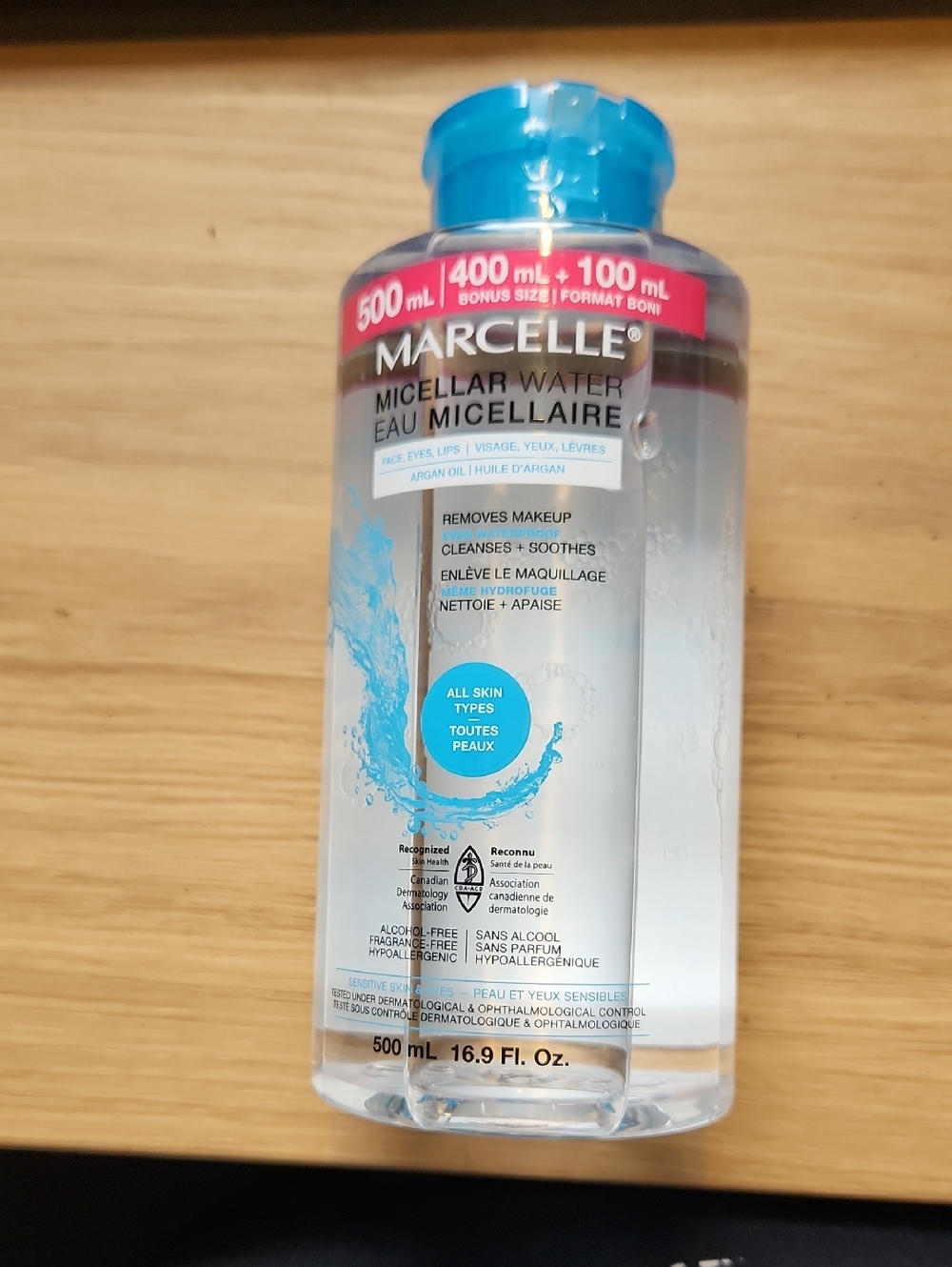Marcelle Micellar Water - Face Eyes And Lips